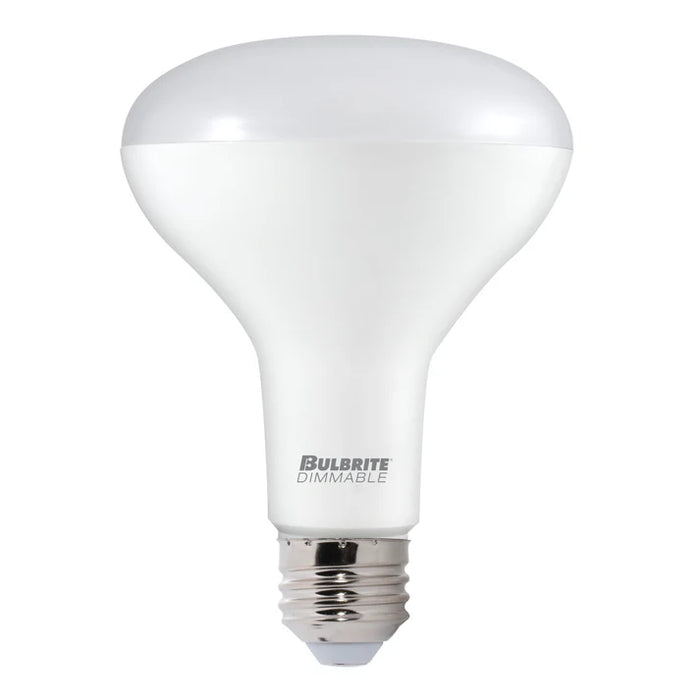 Bulbrite LED8BR30/827/D/5 8W LED BR30 Bulb E26 Base 650Lm 2700K 80 CRI 120V Dimmable Frost (772856)