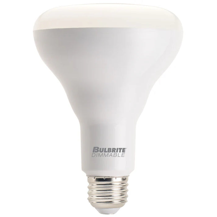 Bulbrite LED8BR30/830/D/5 8W LED BR30 Bulb E26 Base 650Lm 3000K 80 CRI 120V Dimmable Frost (772857)