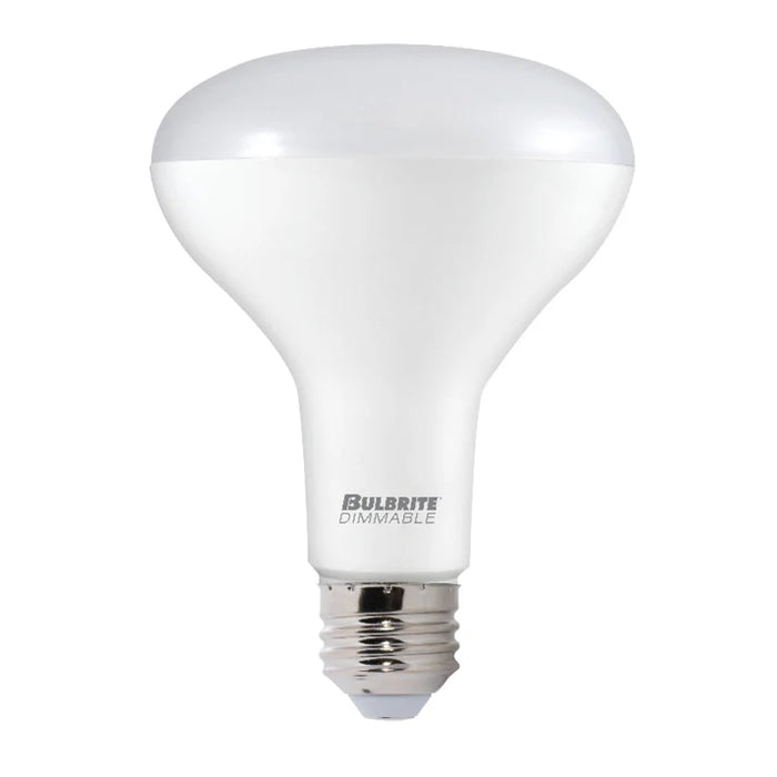 Bulbrite LED11BR30/830/D/5 11W LED BR30 Bulb E26 Base 1000Lm 3000K 80 CRI 120V Dimmable Frost (772859)