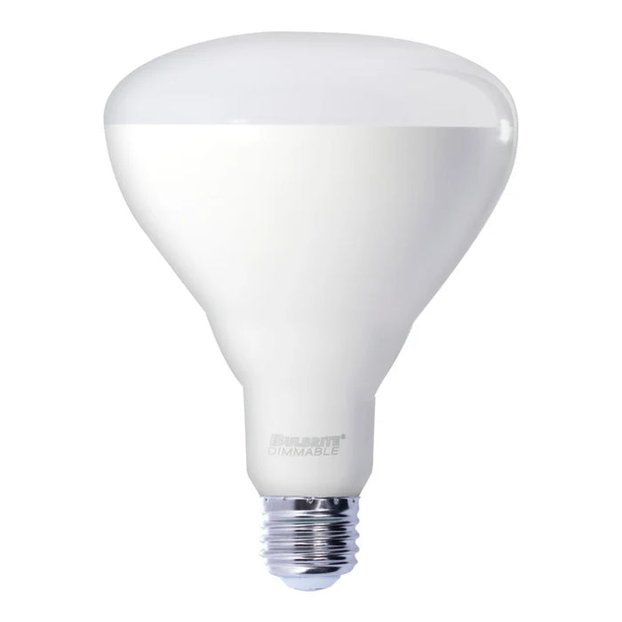 Bulbrite LED15BR40/830/D/5 15W LED BR40 Bulb E26 Base 1400Lm 3000K 80 CRI 120V Dimmable Frost (772861)