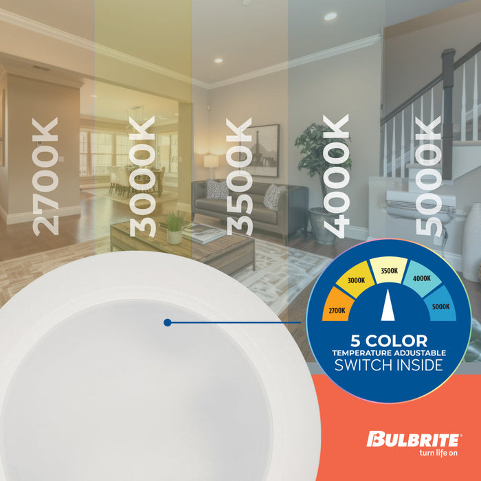 Bulbrite LED Round Disc Light