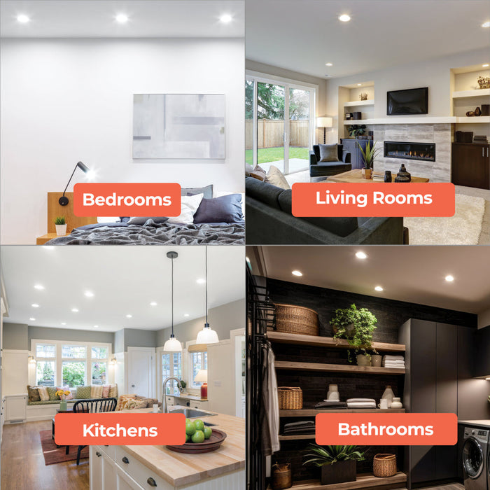 Bulbrite LED Round Disc Light