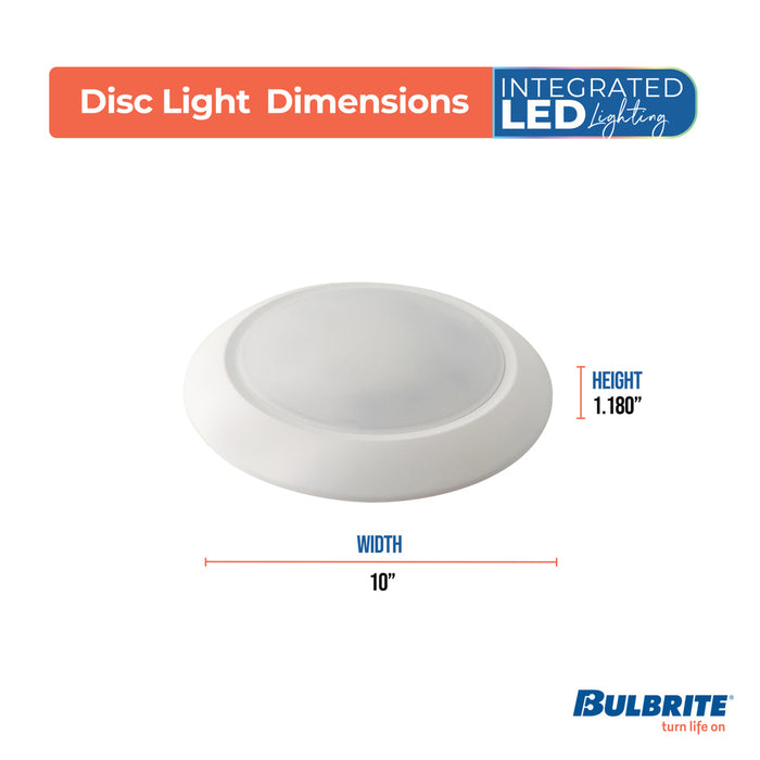 Bulbrite LED Round Disc Light