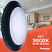 Bulbrite LED12DISC/7/930/J/BLRD/D 7 Inch LED Disc Light 12W 1100Lm 3000K 90 CRI 120V Dimmable Black (773287)