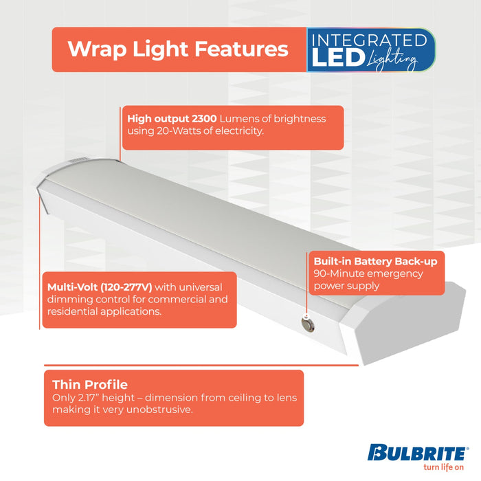 Bulbrite LED Wrap Light