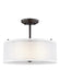 Generation Lighting Elmwood Park Two Light Semi-Flush Mount (7737302-710)