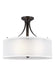 Generation Lighting Elmwood Park Three Light Semi-Flush Mount (7737303-710)