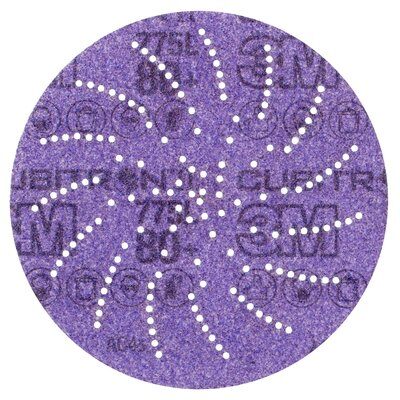 3M - 86822 Cubitron II Hookit Clean Sanding Film Disc 775L 80 Plus 5 Inch Die 500Lg (7100045070)