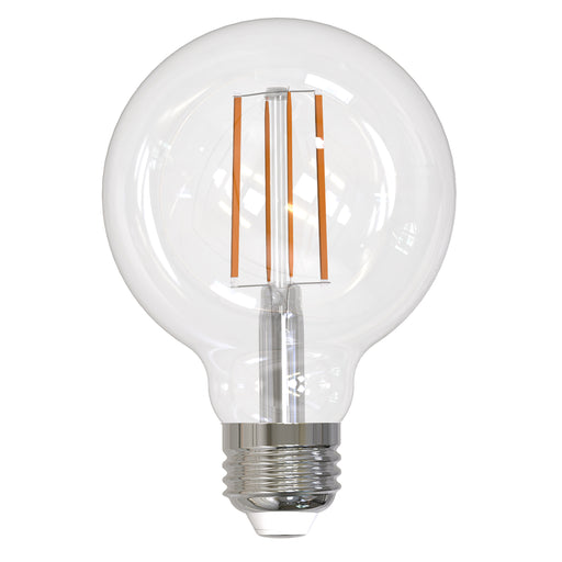 Bulbrite LED13G25/27K/FIL/3/JA8 13W LED G25 2700K Filament Bulb Clear E26 Base Fully Compatible Dimming 120V (776747)
