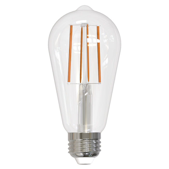Bulbrite LED13ST18/40K/FIL/3/JA8 13W LED ST18 4000K Filament Bulb E26 Base Fully Compatible Dimming 120V Clear (776936)