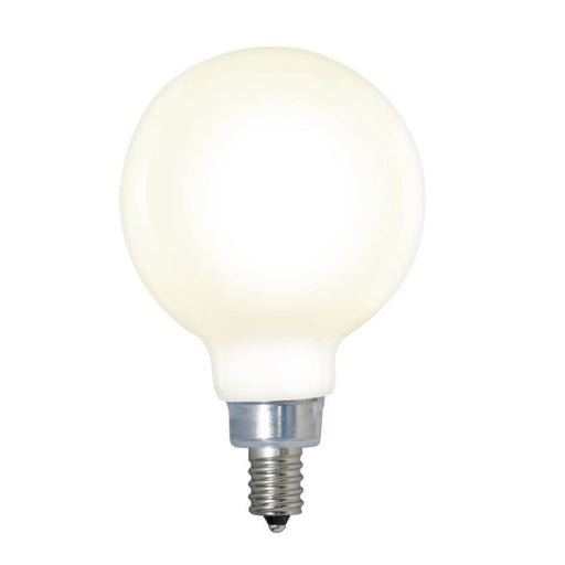 Bulbrite LED4G16/27K/FIL/M/4 4W LED G16 Filament Bulb E12 Base 2700K 300Lm 120V Dimmable Milky (776943)