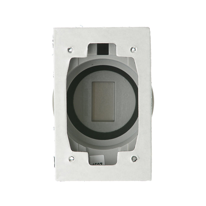 Pass And Seymour Corrosion-Resistant 50A Plastic Flip Lid Cover Gray (7770GRY)