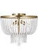 Generation Lighting Jackie Three Light Semi-Flush Mount (7780703-848)