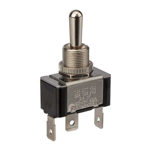 NSI Toggle Switch Bat On/Off/On SPDT .250 Quickconnect (78070TQ)