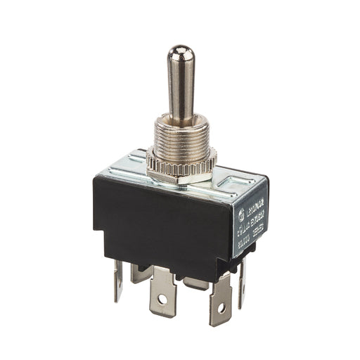 NSI Toggle Switch Bat On/Off/On DPDT .250 Quickconnect (78100TQ)