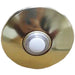 MORRIS Pushbutton Stucco Gold Trim Lit (78240A)