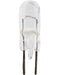 Standard 1.33 Amp .98 Inch T2.25 Incandescent 6V Bi-Pin G4 Base Clear Miniature Bulb (#785)