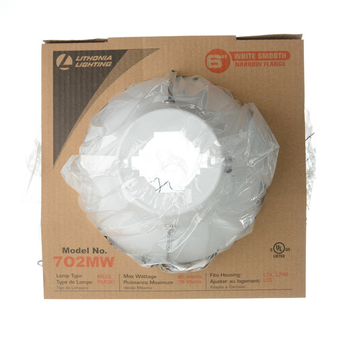 Lithonia Residential Downlighting Track And Lamps Residential Downlighting 6 Inch Open Stock 6 Inch Trims Open (7O2MW TOR R6)