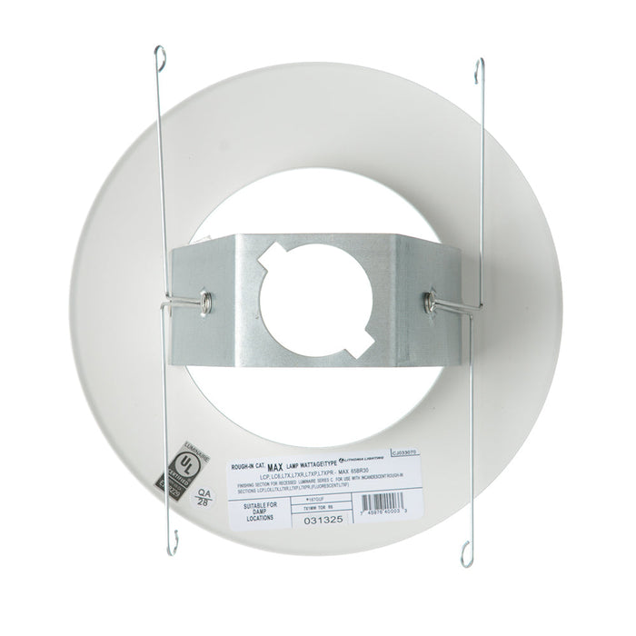 Lithonia Residential Downlighting Track And Lamps Residential Downlighting 6 Inch Open Stock 6 Inch Aperture (7X1MW TOR R6)
