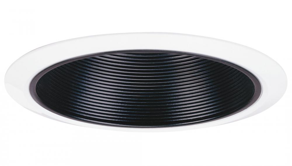 Lithonia Black Baffle Trim Ring Matte White Torsion Spring (7B2 TRMW TOR R6)