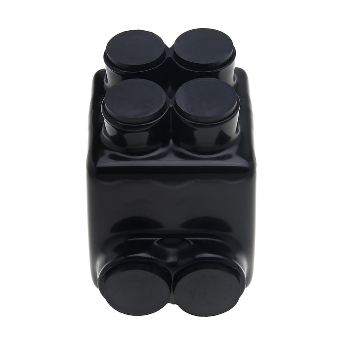 NSI 600 MCM - 6 AWG Stacked Polaris Insulated Multi-Tap Connector 4-Port [Double Sided Entry] (IPLDS600-4)