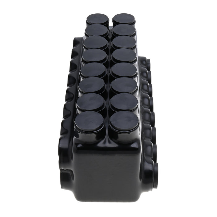 NSI 750Mcm-1/0 AWG Stacked Polaris Insulated Multi-Tap Connector 16-Port [Double Sided Entry] (IPLDS750-16)