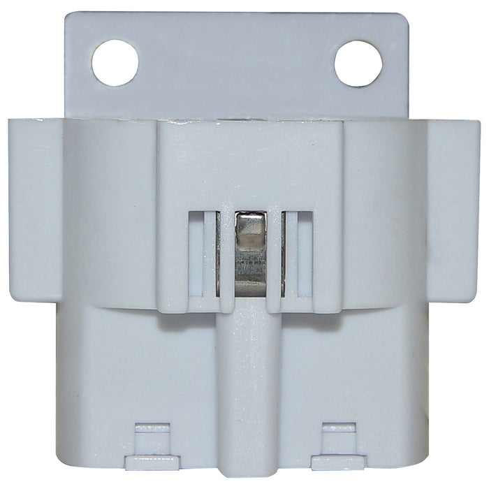 SATCO/NUVO 2G7 Lampholder Horizontal Screw Mount With Two Holes 1-1/8 Inch Height 1-5/8 Inch Width 1-3/4 Inch Diameter (80-2350)