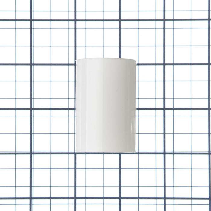 SATCO/NUVO Oversize Plastic Candle Cover White Oversize 1-1/4 Inch Inside Diameter 1-5/16 Inch Outside Diameter 2 Inch Height (80-2471)