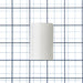 SATCO/NUVO Oversize Plastic Candle Cover White Oversize 1-1/4 Inch Inside Diameter 1-5/16 Inch Outside Diameter 2 Inch Height (80-2471)