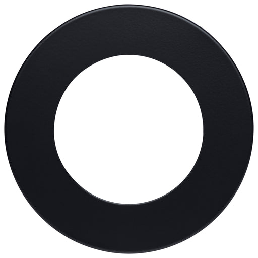 SATCO/NUVO Starfish Flat Wafer Downlight Trim 4 Inch Round Black Finish For Use With S11560 And S11636 (80-2910)