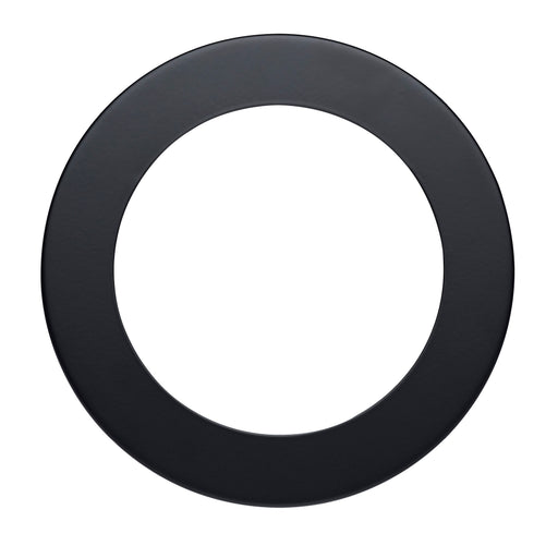 SATCO/NUVO Starfish Flat Wafer Downlight Trim 6 Inch Round Black Finish For Use With S11562 And S11637 (80-2911)