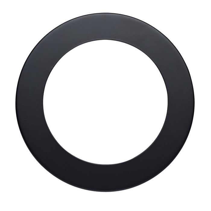 SATCO/NUVO Starfish Flat Wafer Downlight Trim 6 Inch Round Black Finish For Use With S11562 And S11637 (80-2911)