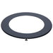 SATCO/NUVO Starfish Flat Wafer Downlight Trim 6 Inch Round Black Finish For Use With S11562 And S11637 (80-2911)