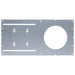 SATCO/NUVO 4-Inch Asymmetric New Construction Recessed Downlight Mounting Plate Flat (80-865)