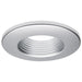 SATCO/NUVO Deep Baffle Trim 4 Inches Brushed Nickel Finish (80-976)