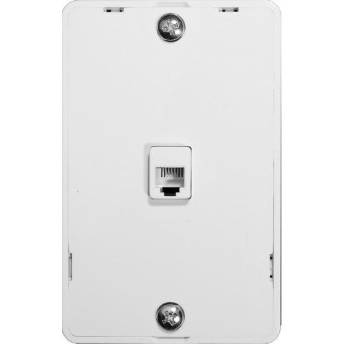 MORRIS Wall Phone Plate White (80031)