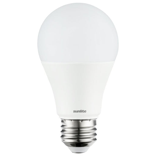 Sunlite A19/LED/9W/50K/MV 9W LED A19 Bulb 810Lm Super White 5000K Medium E26 Base (80126-SU)