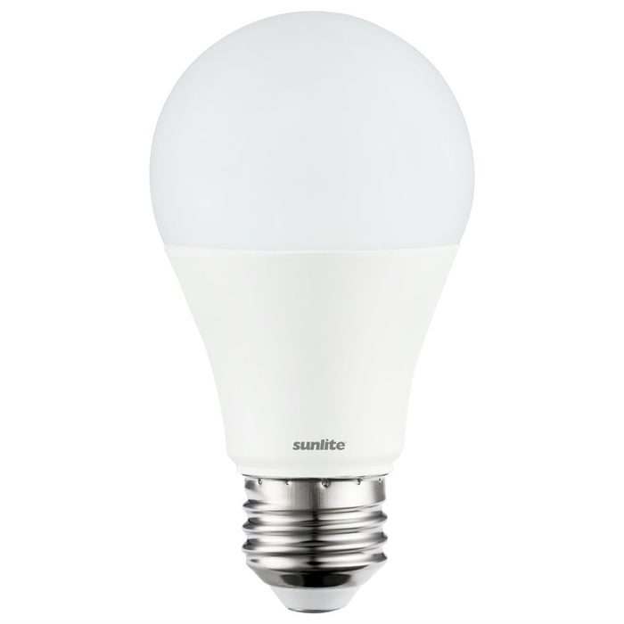 Sunlite A19/LED/9W/50K/MV 9W LED A19 Bulb 810Lm Super White 5000K Medium E26 Base (80126-SU)