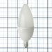 Sunlite CTF/LED/7W/927/6PK 7W LED Decorative Bulb E12 Base Frosted Dimmable Energy Star 90 CRI 2700K 500Lm (80406-SU)