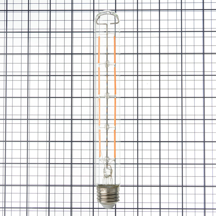 Sunlite T10/LED/FS/6W/922 6W LED Filament Style T10 Bulb E26 Base Dimmable 222Mm 90 CRI 2200K 570Lm (80617-SU)