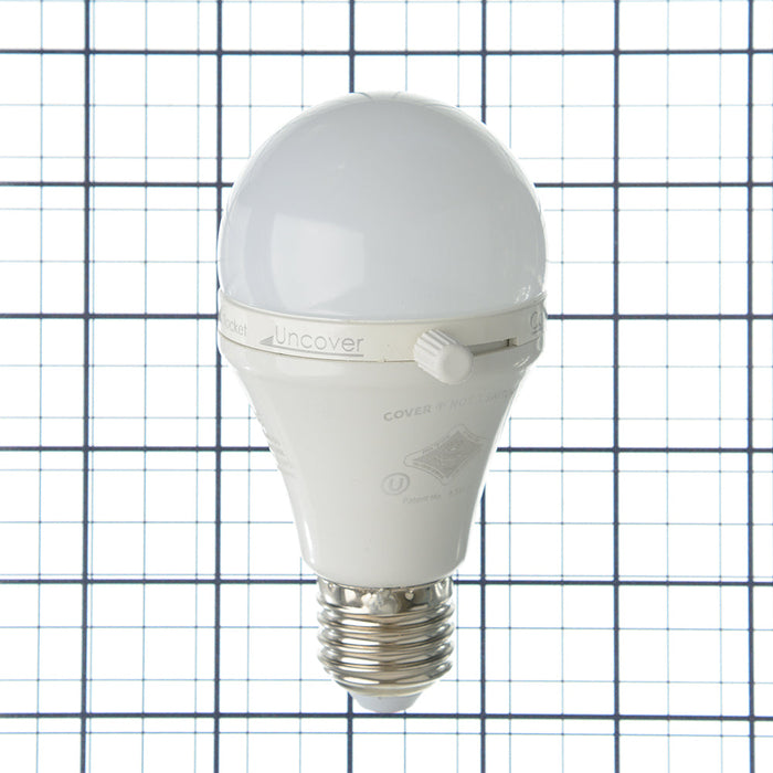 Sunlite A19/LED/7W/SHAB/E27/40K 7W ShabBulb Shabbat Permissible LED A19 Bulb 550Lm 110-240V 80 CRI (80949-SU)