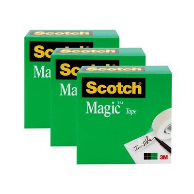 3M - 81583 Scotch Magic Tape 810-72-3Pk 1 Inch X 2592 Inch (7010316246)