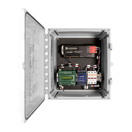 Leviton UL508A Submetering Panel A8810 And 70D03 In NEMA 4X Enclosure With Power Supply (81000-L03)