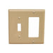 MORRIS Ivory 2-Gang 1 Switch 1 GFCI Wall Plate (81240)