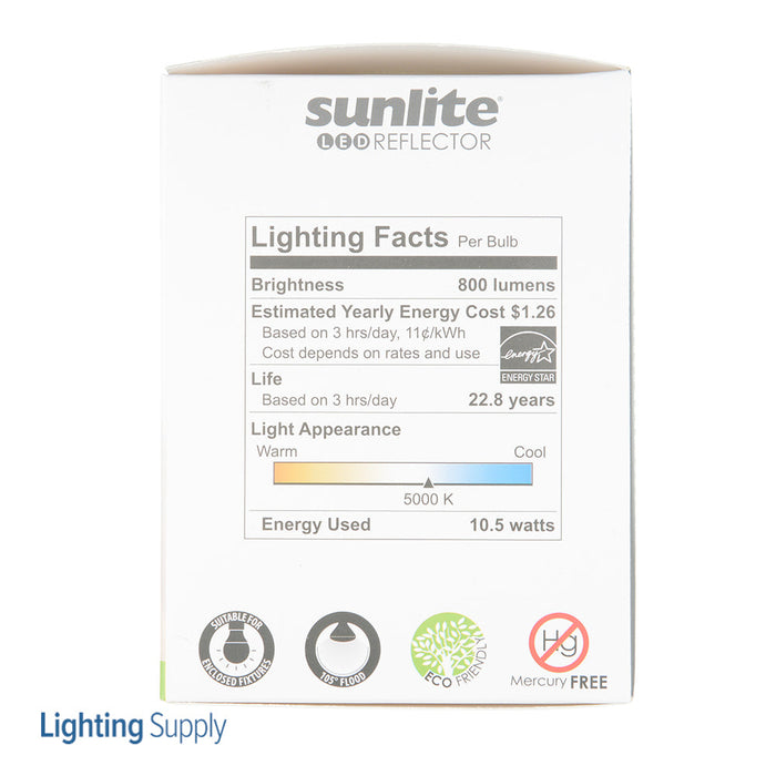 Sunlite LED BR30 Bulb 10.5W 800Lm 5000K 120V E26 Base (81397-SU)