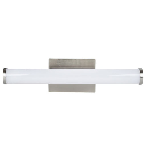 Sunlite LED Bar Fixture 20W 1400Lm 30K/40K/50K 100-277V 80 CRI Wall Mount Brushed Nickel (81460-SU)