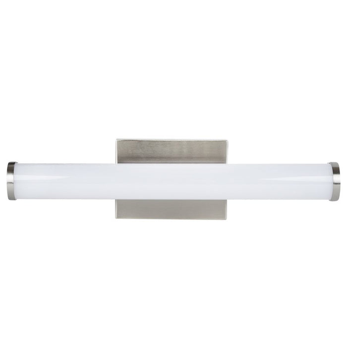 Sunlite LED Bar Fixture 20W 1400Lm 30K/40K/50K 100-277V 80 CRI Wall Mount Brushed Nickel (81460-SU)