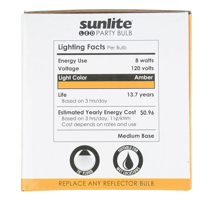 Sunlite LED PAR30 Bulb 8W 1800K 120V E26 Base (81474-SU)
