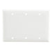 MORRIS White 3 Gang Blank Wall Plate (81531)