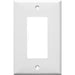MORRIS White Mid-Size 1-Gang GFCI Wall Plate (81721)
